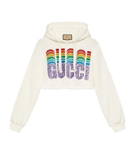 rainbow gucci hoodie|Gucci hoodie reflective.